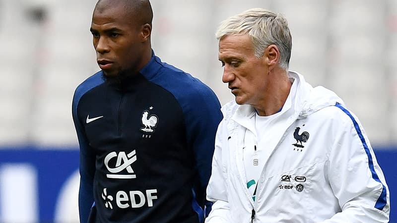Djibril Sidibé et Didier Deschamps