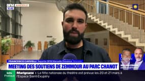 Présidentielle: meeting des soutiens d'Éric Zemmour à Marseille