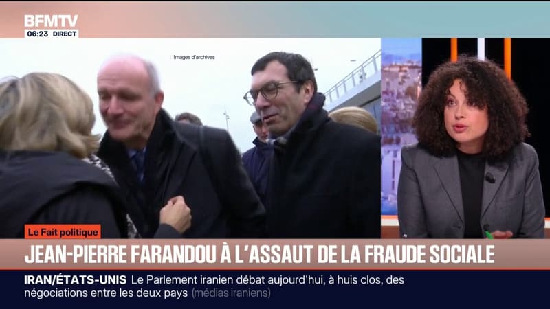 LE FAIT POLITIQUE - Jean-Pierre Farandou à l'assaut de la fraude sociale