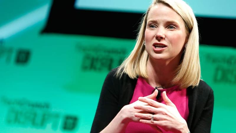 Marissa Mayer, la directrice générale de Yahoo!, a souligné la progression du mobile et de la vidéo.