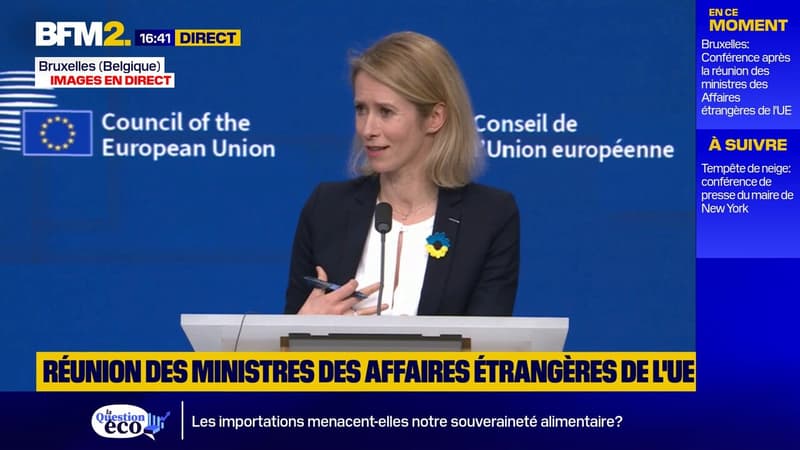 Kaja Kallas "regrette sincèrement" l'absence d'accord de l'UE sur de nouvelles sanctions contre la Russie