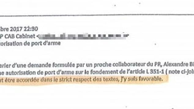 Le courrier de Patrick Strzoda adressé à Michel Delpuech. Le courrier de Patrick Strzoda adressé à Michel Delpuech.