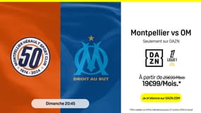 Montpellier – OM : ne manquez pas le match événement avec cette offre promotionnelle DAZN
