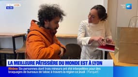 La cheffe pâtissière Nina Métayer en visite à Lyon