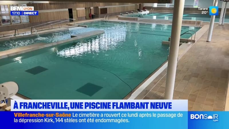 Francheville: ouverture d'un nouveau centre aquatique