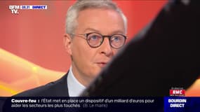 Coronavirus: "Il y a beaucoup d'inquiétude chez les jeunes à laquelle nous essayons de répondre. Nous allons continuer de les aider" assure Bruno Le Maire