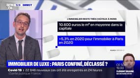 Paris perd 6 places en 2020 dans un classement sur l'immobilier de luxe