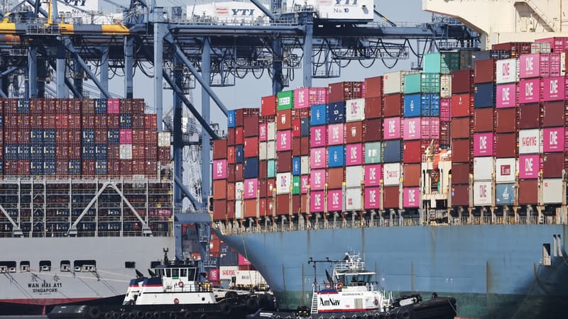 Plus d'un million de conteneurs en juillet: l'activité du port de Los Angeles a atteint des records juste avant les nouveaux droits de douane de Trump
