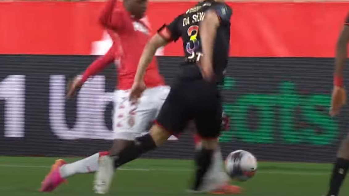 La faute de Da Silva sur Ballo-Touré