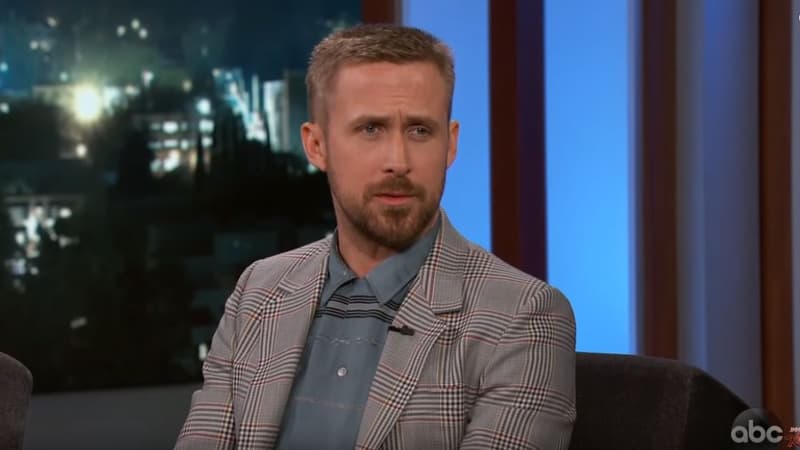 Ryan Gosling sur le plateau du Jimmy Kimmel Show