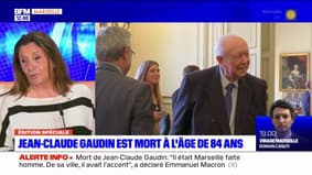 Mort de Jean-Claude Gaudin: la conseillère métropolitaine Solange Biaggi rend hommage à celui "qui lui a tout appris en politique"