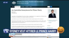 Sydney veut attirer le prince Harry