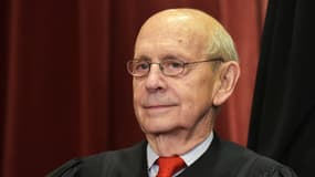 Stephen Breyer lors d'une séance photo à Washington le 30 novembre 2018