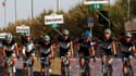 En hommage à Wouter Weylandt, décédé lundi, le peloton a neutralisé la 4e étape du Giro