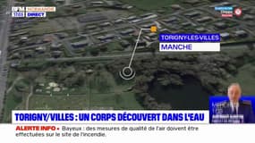 Torigny-les-Villes: le corps d'un homme découvert dans l'eau