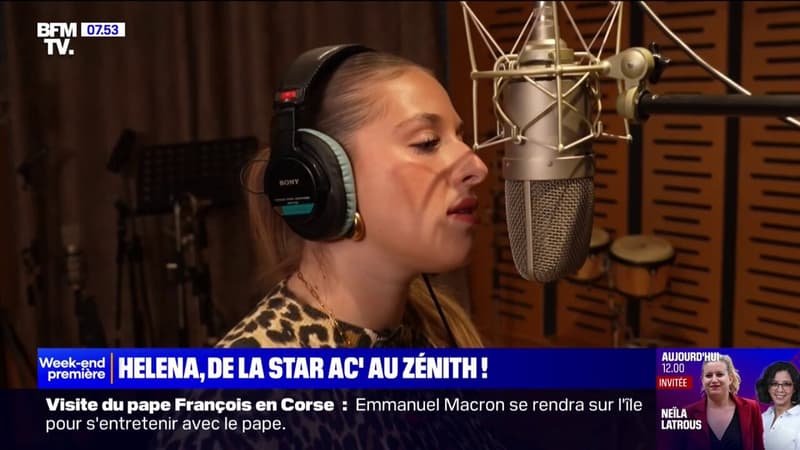 Regarder la vidéo Star Academy: la chanteuse belge Helena sort un nouveau single