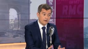 Le ministre de l'Intérieur Gérald Darmanin était l'invité de Jean-Jacques Bourdin sur BFMTV/RMC le mercredi 24 mars 2021.