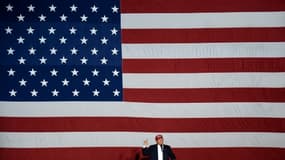 Donald Trump lors d'un discours à Boca Raton en Floride, le 13 mars 2016