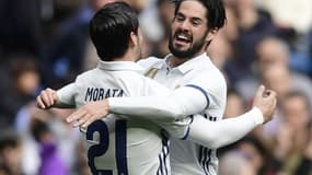Alvaro Morata et Isco