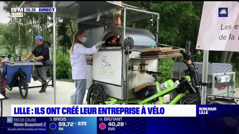 Lille: ces entrepreneurs ont lancé leur activité à vélo