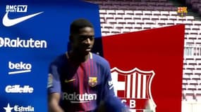Oups, la présentation de Dembele au Barça ne s'est pas vraiment passée comme prévu