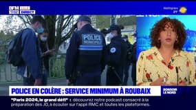 Fronde des policiers: service minimum à Roubaix et Tourcoing