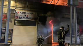 Un commerce qui jouxte le nouveau commissariat de Nîmes, dans le quartier de Pissevin, a été touché par un incendie dans la nuit du 20 au 21 août 2024.