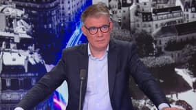 Olivier Faure, le premier secrétaire du Parti socialiste, dans l'émission "C'est pas tous les jours dimanche" sur BFMTV, le dimanche 4 mai 2025.