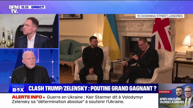 Volodymyr Zelensky reçu à Downing Street - 01/03