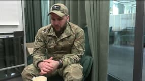 Rouslan, militaire ukrainien prisonnier par les Russes lors de la prise de l'usine Azovstal à Marioupol 