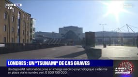 Coronavirus: à Londres, les autorités évoquent "un tsunami" de cas graves