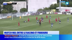 Football: match nul entre le Racing et Fribourg pour la rencontre amicale