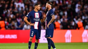 Achraf HAKIMI et Sergio RAMOS 