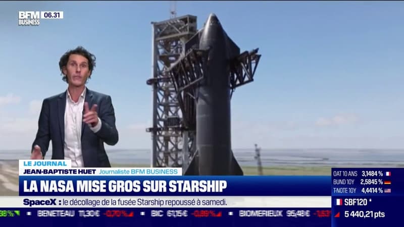 La Nasa mise gros sur la fusée Starship de SpaceX