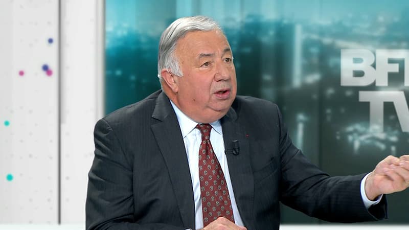 Gérard Larcher sur BFMTV jeudi.