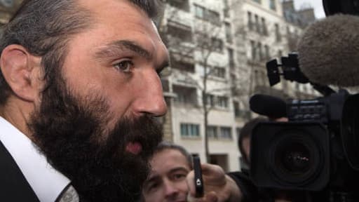 Sébastien Chabal, ce vendredi, à la commission de discipline.