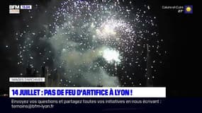14-Juillet: pas de feu d'artifice à Lyon