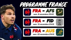 Rugby : TOUS les matches de novembre, France-Afrique du Sud au programme