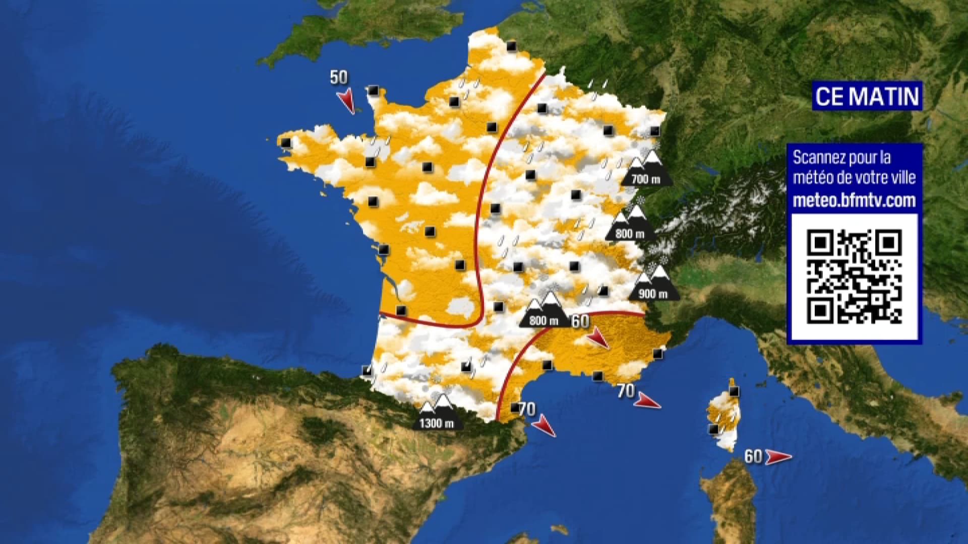 Les prévisions pour le mercredi 17 avril 2024