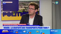 Nicolas Mayer-Rossignol, maire de Rouen, explique ses projets en matière de gratuité des transports 