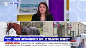 Meurtre de Louise: le principal suspect présente des griffures sur les mains