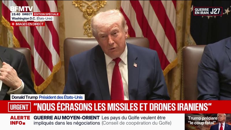 Guerre au Moyen-Orient: "Nous sommes très déçus par l'OTAN", déclare Donald Trump