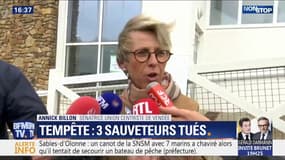 "C'est un drame effroyable" : la sénatrice Union Centriste de Vendée rend hommage aux sauveteurs en mer