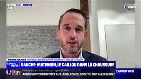 Désistements: “Les Républicains sont ambigus (…) Je crains en réalité qu’ils s'apprêtent à faire une alliance avec Jordan Bardella" selon Pierre Jouvet, secrétaire général du Parti Socialiste