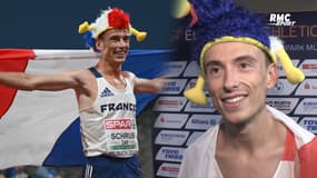Athlétisme : "Une médaille inespérée", Schrub sur un petit nuage après avoir décroché le bronze sur le 10.000m