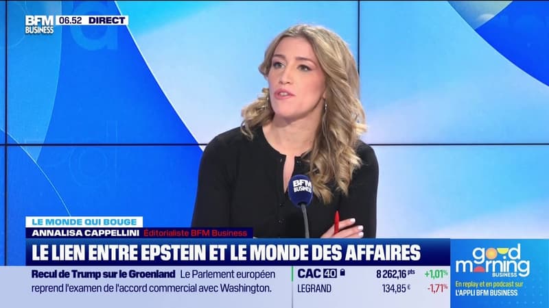 Annalisa Cappellini  :Le lien entre Epstein et le monde des affaires - 05/02