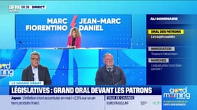 Le grand débat : Législatives, grand oral devant les patrons - 21/06
