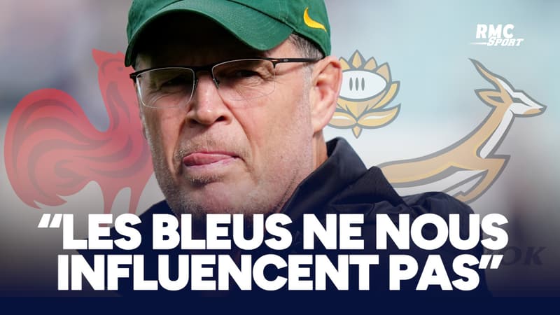 France-Afrique du Sud : "Aucune influence" coach Erasmus ne se soucie pas des Bleus