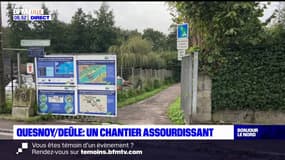 Travaux des berges de la Deûle dans le Nord: un chantier assourdissant pour les riverains