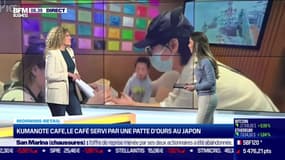 "Kumanote Cafe", le café servi par une patte d’ours au Japon.